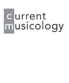 Current Musicology 