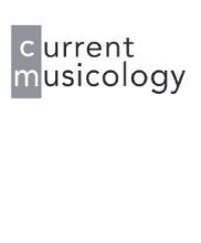 Current Musicology